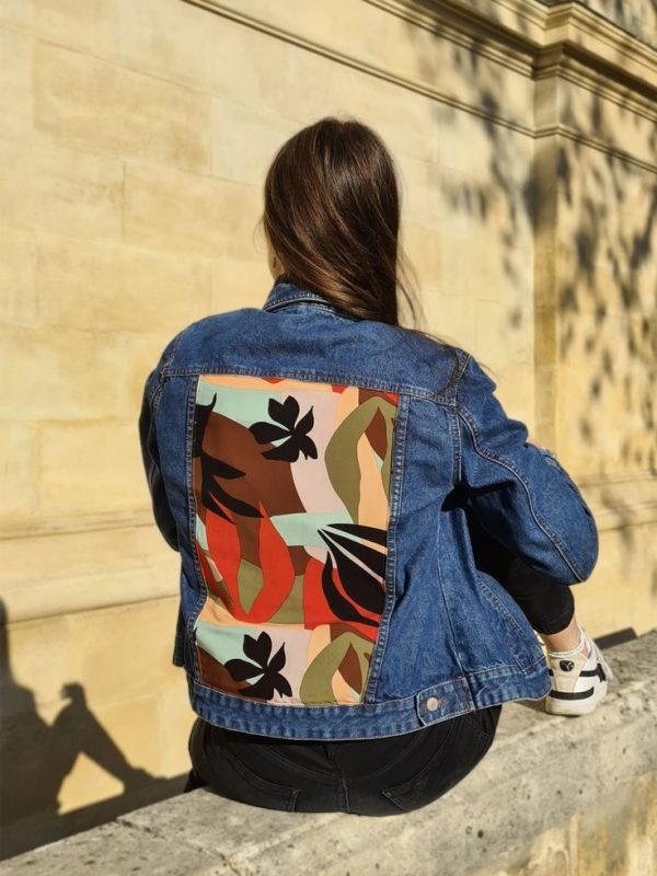 Veste dos multicolore